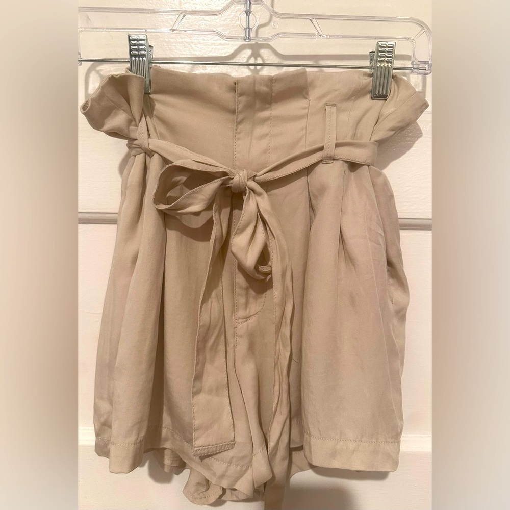 A&F paper bag shorts